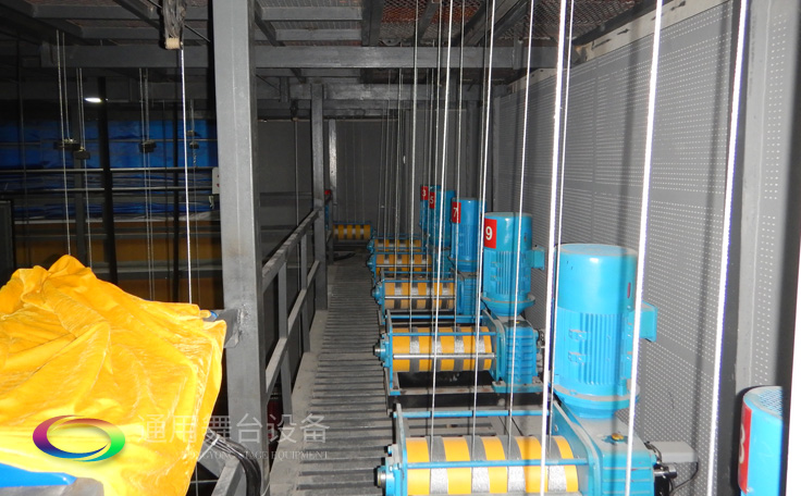 防火、徽標、對開、對開二道、對開三道幕等舞臺吊桿設計常規順序步驟