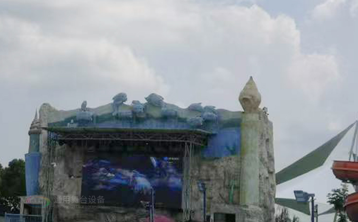 江蘇某水樂園舞臺吊桿、燈光、音響項目順利通過竣工驗收！為游客呈現全新的視聽盛宴！