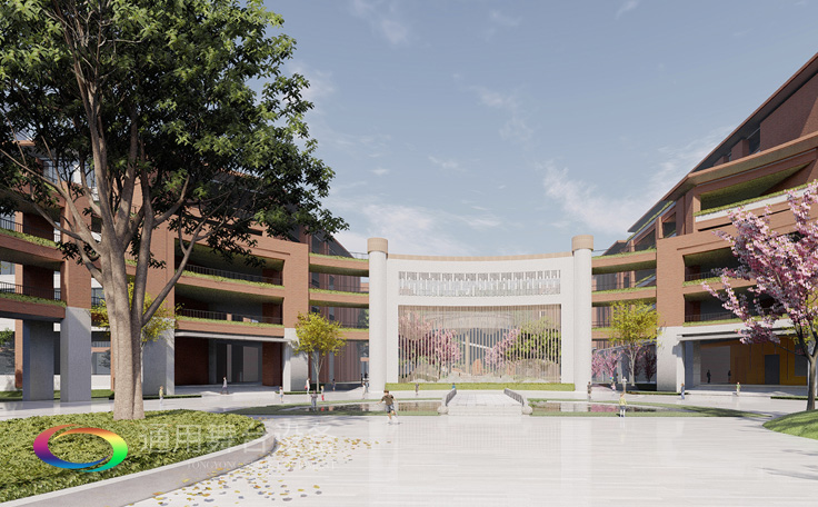 通用舞臺機械承接廣州源雅學校報告廳項目