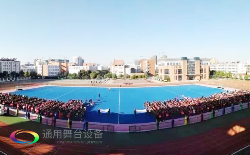 淮安開明實驗學校報告廳、舞臺機械吊桿、鋼性防火幕項目